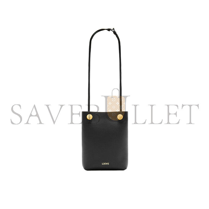 LOEWE PEBBLE POUCH IN SMOOTH CALFSKIN CANBSPPX01 (21.5*17*7cm) LOEWE PEBBLE POUCH IN SMOOTH CALFSKIN CANBSPPX01 (21.5*17*7cm)